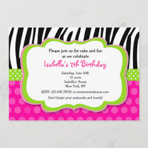 Invitations de partie de Bithday de roses indien