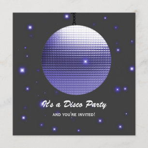 Invitations de partie de disco