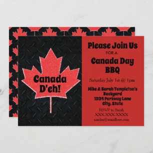 Invitations de partie de jour du Canada