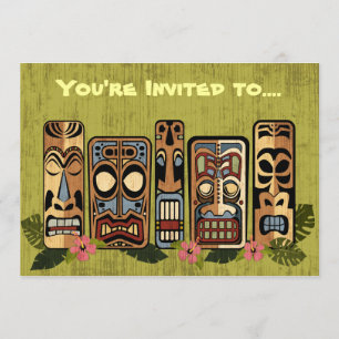 Invitations de partie de Tiki