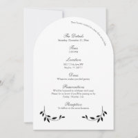 Invitations de photos mariages