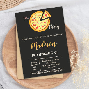 Invitations de pizza