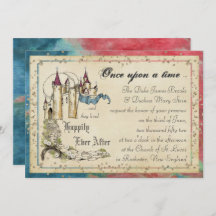 Invitations de Princess Fairy Tale