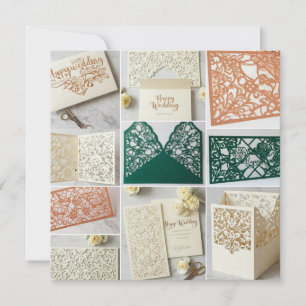 Invitations de réception de mariage