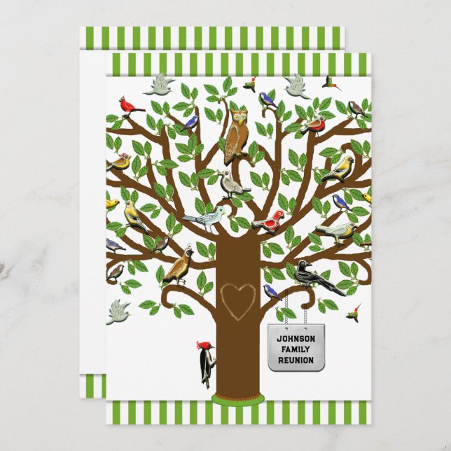 Invitations de réunion (Devant / Derrière)