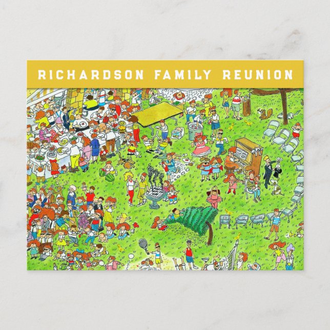 Invitations de réunion familiale (Devant)