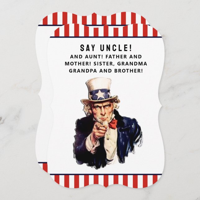 Invitations de réunion familiale (Devant / Derrière)