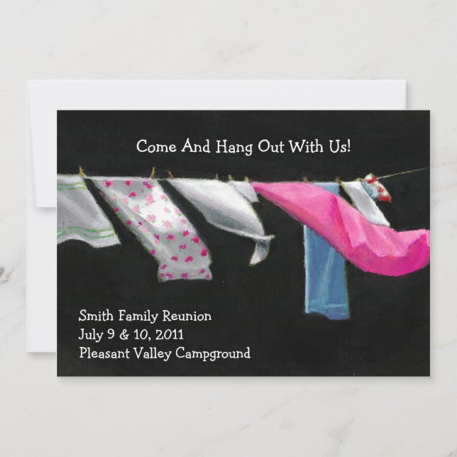 Invitations de réunion familiale : Détendez-vous ( (Devant)