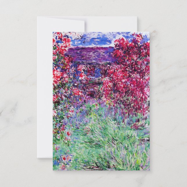 Invitations de roses de Monet (Devant)