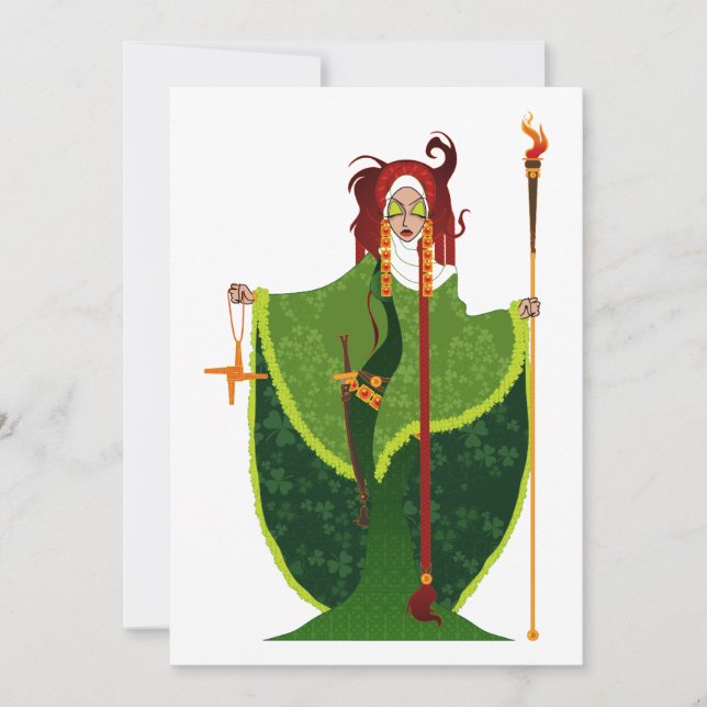 Invitations de St Brigid of Ireland (Devant)