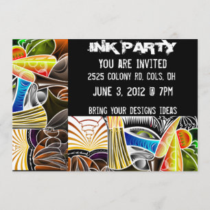 Invitations de Tattoo Ink