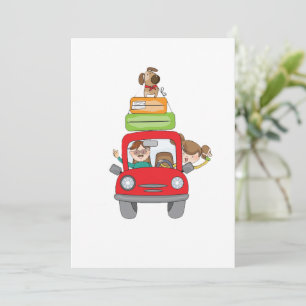 Invitations de vacances en famille