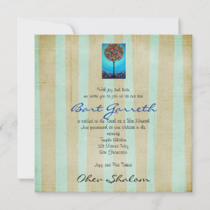 Invitations des Bat mitzvah du barreau par Prisart