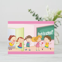 Invitations Des Enfants À L'École