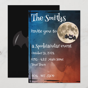 Invitations d'Halloween