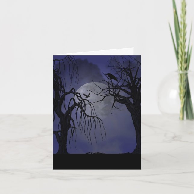Invitations d'Halloween (Devant)