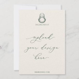 Invitations Digibuddha Imprimées 5x7" Divers docum