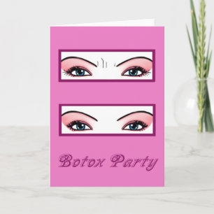 Invitations du Botox Party
