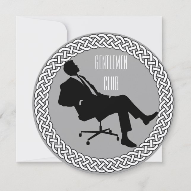 Invitations du Club de messieurs (Devant)