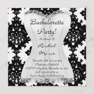 Invitations du créateur de la Bachelorette CUTE