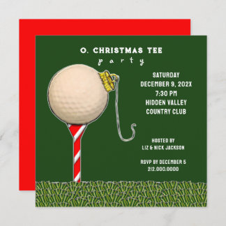 Invitations du Golf Party