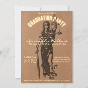 Invitations du groupe de diplômés Justice de la