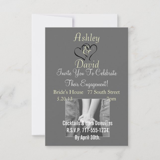 Invitations du groupe Enagagement (Devant)