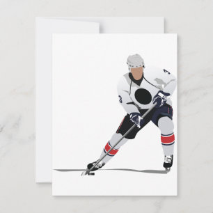 Invitations du joueur de hockey sur glace