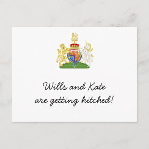 Invitations du mariage royal amusant