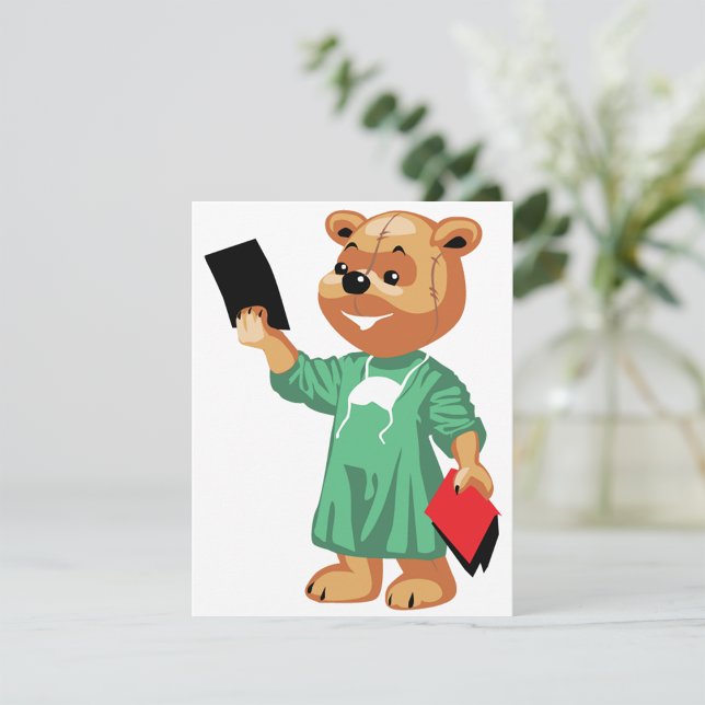 Invitations du médecin de l'ours en peluche (Créateur téléchargé)