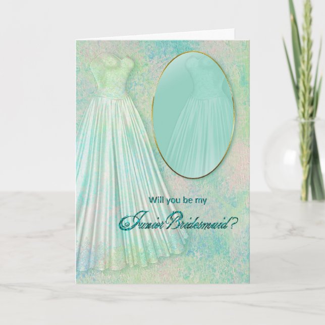 INVITATIONS DU PARTI BRIDAL - JUNIOR BRIDESMAID (Devant)