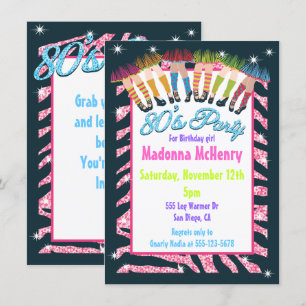 Invitations du parti dans les années 1980