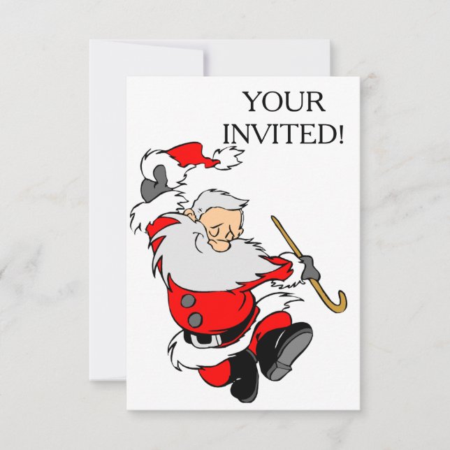 INVITATIONS DU PARTI DE NOËL (Devant)