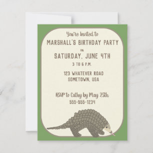 Invitations du parti Pangolins