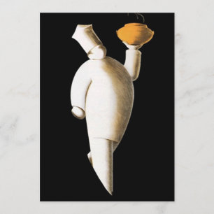 Invitations d'un chef d'entreprise à la carte