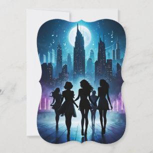 Invitations Élégantes de Dance Party