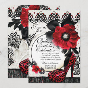 Invitations élégantes sophistiquées de partie