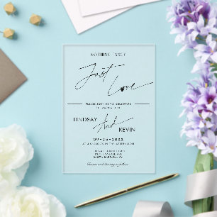 Invitations En Acrylique Accueil Simple Rien De Chaleureux