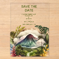 Aquarelle Costa Rica Destination Mariage Enregistr