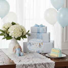 Invitations En Acrylique Bébé Lapin Pierre Tenue Mignonne Shower de Fille à