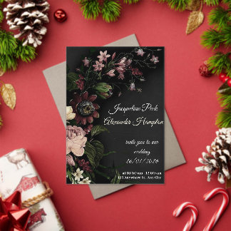 Invitations En Acrylique best wedding purple card