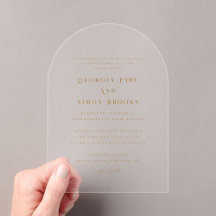 Bronze moderne Élégante typographie Mariage chréti