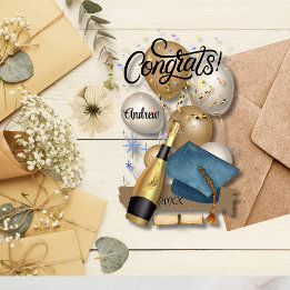 Invitations En Acrylique Carte d'enseignement supérieur