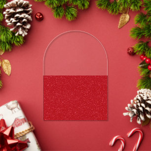 Invitations En Acrylique Carton d'invitation en acrylique rouge tomate pers