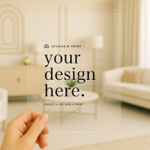 Carton d'invitation en acrylique | Votre création 