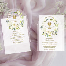 Charme Crème Blanche Florale Première Communion Sa