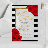 Chic Moderne Luxe Chut... Fête d'anniversaire pour