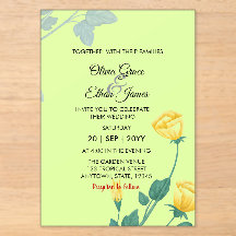 Conception de fleurs jaunes florales