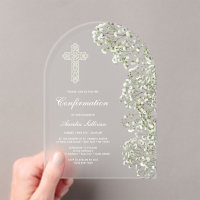 Confirmation Arch Fleurs de Blanche Mère