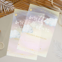 Écrit dans les Étoiles | Baby Shower Arc-en-Ciel e